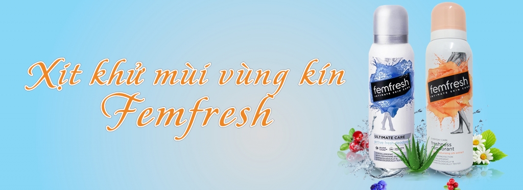 Độc quyền thương hiệu Femfresh số 1 UK