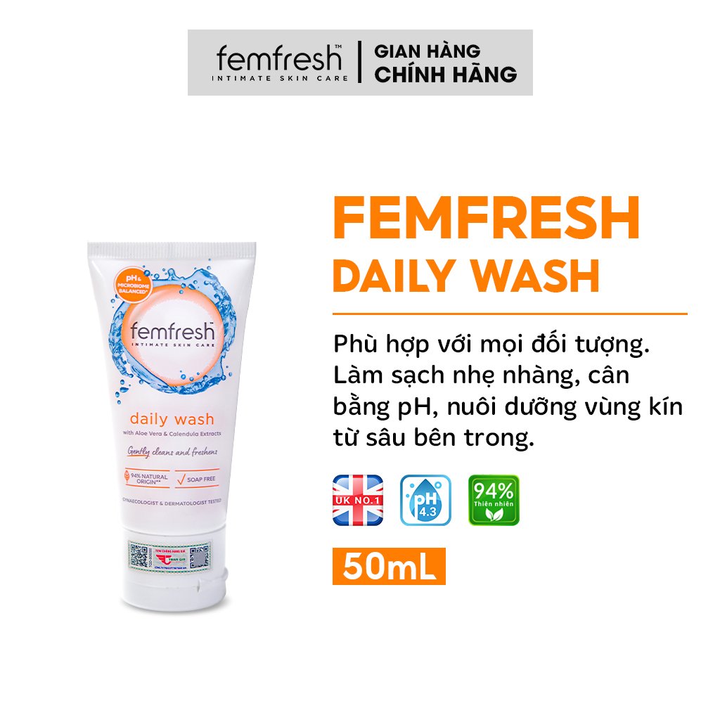 Độc quyền thương hiệu Femfresh số 1 UK
